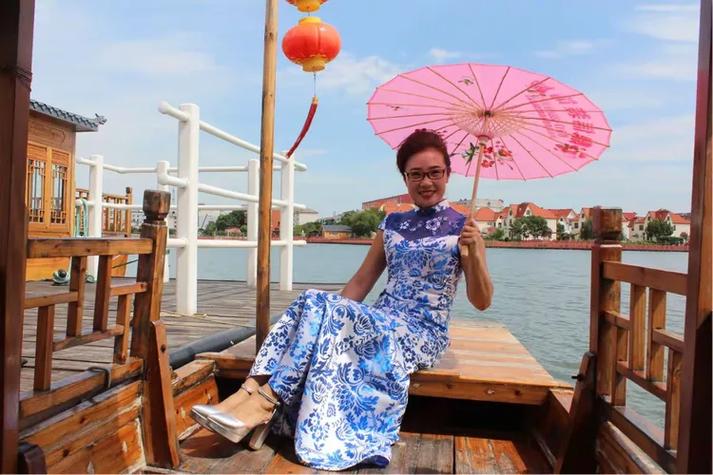 魅力黄骅·旗袍观光秀 一场穿越时光的浪漫之旅
